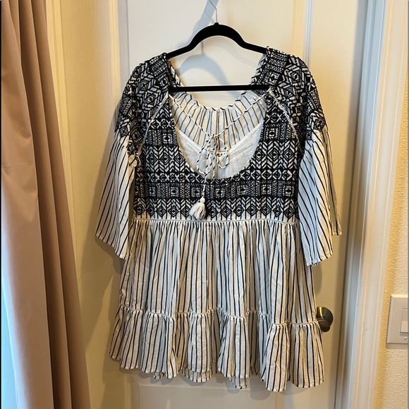 Free People Lola Embroidered mini dress - Picture 4 of 6